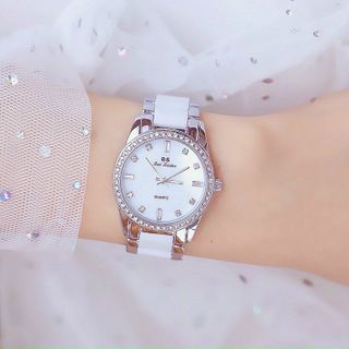 Đồng hồ bs viền đá day dmi