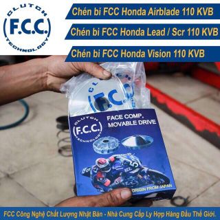Bộ côn Honda lead 110 /scr chính hãng fcc / bộ nồi Honda lead B & P