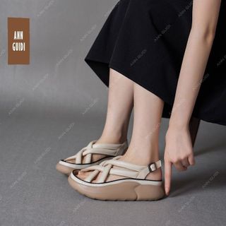 Dép quai cài sandal nữ Quảng Châu mềm nhẹ đế chống trơn trượt &388