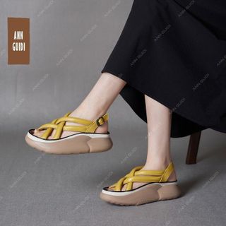 Dép quai cài sandal nữ Quảng Châu mềm nhẹ đế chống trơn trượt &388