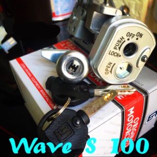 Bộ ổ khoá 6 cạnh wave S 100, khoá điện 6 cạnh lắp cho ưave S 100 giá sỉ