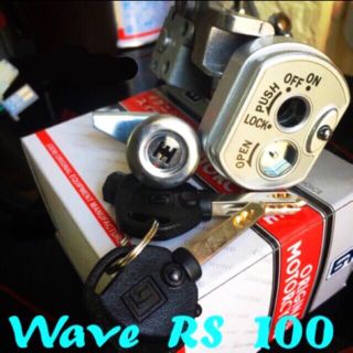 Ổ khoá điện 6 cạnh wave Rs100, ổ khoá 6 cạnh wave RS 100 giá sỉ