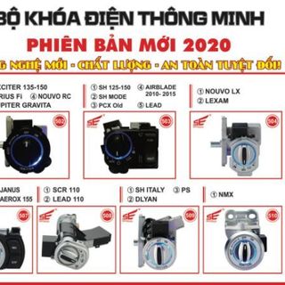 Ổ khoá Smartkey SE dành cho EXCITER 150 /SIRIUS FI /NOVO RC/ NOVO 6 /JUPITER GRAVITA