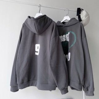 Áo hoodie logo in wish you happy now!! nón 2 lớp rộng trùm qua đầu form dưới 70kg