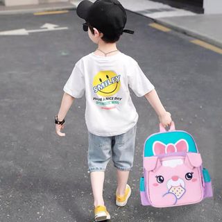Balo đi học Hình Gấu Ăn Bánh (balo)