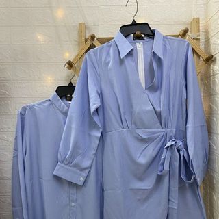 Set đồ đôi nam nữ thiết kế thanh lịch dự tiệc, du lịch thời trang Miamo TN53 (Kèm ảnh thật)