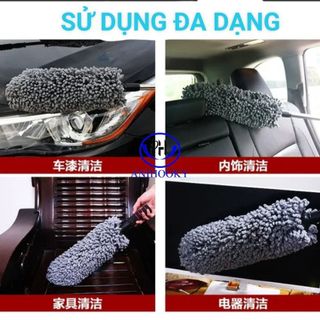 CHỔI LAU XE Ô TÔ, CHỔI NANO LAU XE HƠI, CHỔI LAU KÍNH, CHỔI LAU NỘI THẤT Ô TÔ ANIHOOKY