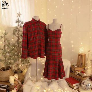 Set đồ đôi couple sơ mi nam, đầm dây nữ thời trang Miamo cao cấp TN61