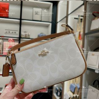 Túi xách Quảng Châu C.oach THUYỀN MINI CHẤT CANVAS PHỐI DA size 21*5*12cm. (Chuyên sỉ túi xách, balo, ví, phụ kiện, thời trang nam nữ) giá sỉ