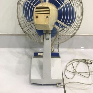 Quạt bàn gang sắt cổ Toshiba cánh 30cm, hàng Nhật, MS : 061021Y