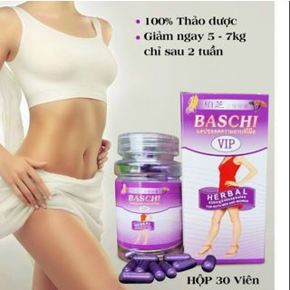 Thuốc giảm cân basschi tím vip