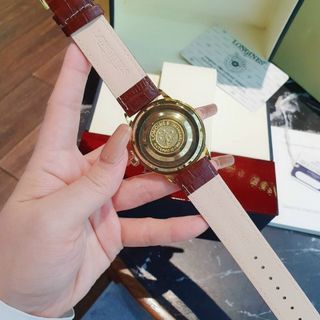 ĐỒNG HỒ LONGINE DÂY DA NAM NÂU