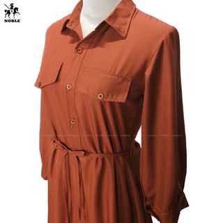 Set đồ đôi áo sơ mi nam - đầm nữ thiết kế dễ thương thời trang Miamo TN33 (Kèm ảnh thật)
