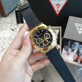 ĐỒNG HỒ GUEESS DÂY DA NAM CAO CẤP NEW