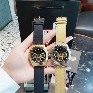 ĐỒNG HỒ GUEESS DÂY DA NAM CAO CẤP NEW