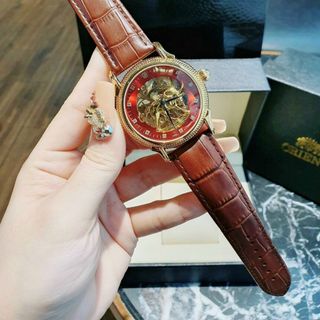 ĐỒNG HỒ FC CƠ DÂY DA PHONG THỦY