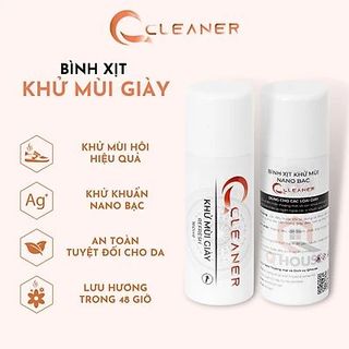 BÌNH XỊT KHỬ MÙI GIÀY QCLEANER - 160ML