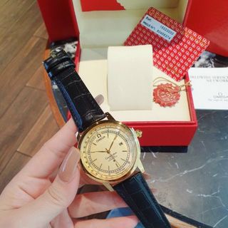 ĐỒNG HỒ OMEGA DÂY DA HOT HOT NAM