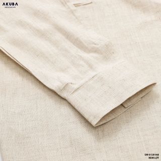 ÁO SƠ MI TAY DÀI LINEN AKUBA 01J0168