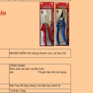Kéo cắt cành tay súng