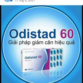 Thuốc giảm cân an toàn Odistad 60 - STELLA (STADA VN)