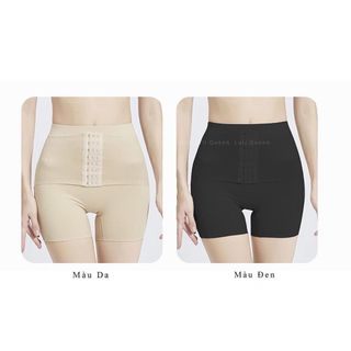 Quần Gen Su Móc Cài Trước - Quần Nịt Bụng Nguyên Khối - SIêu Co Dãn Định Hình Vùng Bụng Dưới Sát Người, Không Lộ