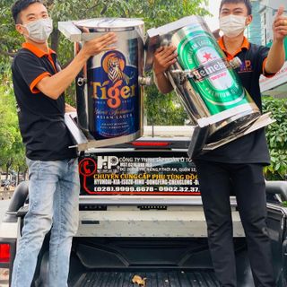 Bình nước inox xe tải
