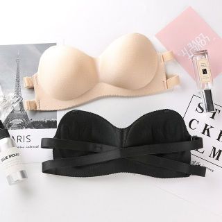 Áo Bra Su Đúc Không Dây - Áo lót Cúp Ngực Quai Ngang Đan Chéo mã 811