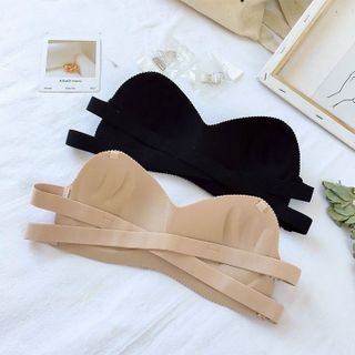 Áo Bra Su Đúc Không Dây - Áo lót Cúp Ngực Quai Ngang Đan Chéo mã 811