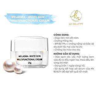 Kem Dưỡng Trắng Ngừa Nám KN Beauty Melasma-White Skin Multifunctional Cream 25gram