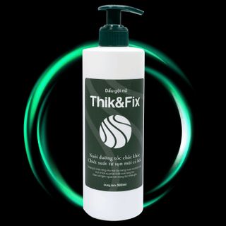 Dầu Gội Nữ Thik&Fix giúp sạch gàu, phục hồi tóc hư tổn, kích thích mọc tóc - Dung tích 300ml