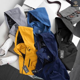 ÁO KHOÁC GIÓ NAM NỮ LÓT LƯỚI 3 KHÓA VẢI TRÁNG BẠC CHỐNG NƯỚC UNISEX CAO CẤP - CHIPXINHXK