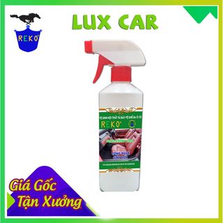 Nước vệ sinh ghế da ô tô, lau chùi nội thất ô tô sinh học REKO LuX car giá sỉ