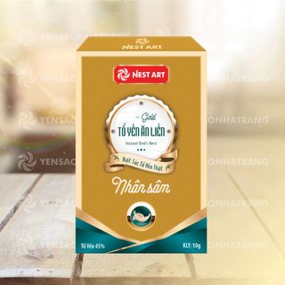 Tổ yến ăn liền dòng Gold của nhãn hàng Nest Art