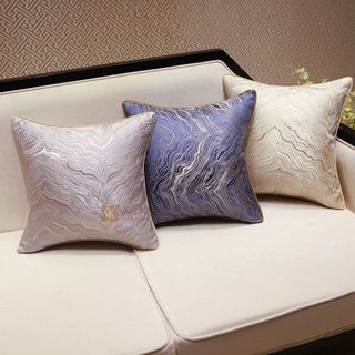 Gối vuông sofa vỏ lụa