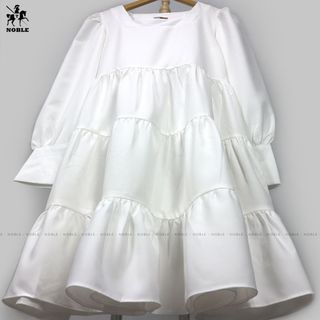 Set đồ đôi áo sơ mi nam - váy babydoll nữ cực xinh thời trang Miamo TN23 (Kèm ảnh thật)