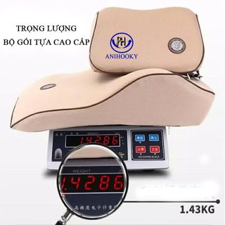 Combo Tựa lưng ô tô cao su non Anihooky - đẹp - bền- cao cấp - giá sỉ tốt nhất hcm