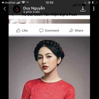 áo dài cô dâu