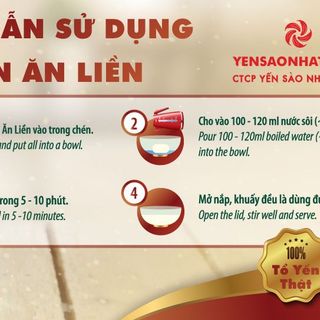 Tổ yến ăn liền dòng Platinum nhãn hàng Nest Art