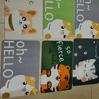 Thảm sillicone hình thú dễ thương