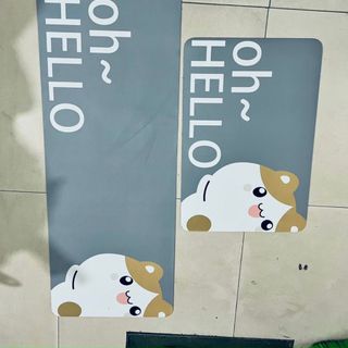 Thảm bếp sillicone hình thú dễ thương