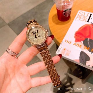 Đồng hồ luoiss vuittonn full đá
