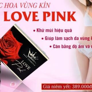 LOVE PINK ROSE – Nước Hoa Vùng Kín Pháp Cosmeticcccccccccc giá sỉ