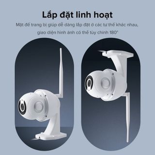 Camera Wifi Thông Minh Ngoài Trời ACOME APC02 Độ Phân Giải 1080P BenZ Store
