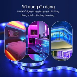 Đèn LED Dây Hiệu Ứng RGB Acome AL03 16 Triệu Màu Hiệu Ứng Thông Minh Công Suất 5W BenZ Store
