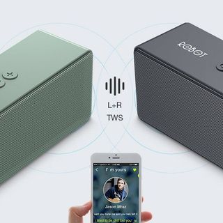 Loa Bluetooth ROBOT RB420 Công Suất 10W Nghe Nhạc Đỉnh Dung Lượng Pin Lớn - Hỗ Trợ Thẻ MicroSD/USB/AUX BenZ Store
