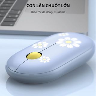 Chuột Tĩnh Âm Không Dây ROBOT M230 - Họa Tiết Hoạt Hình Trẻ Trung - Độ Phân Giải 1600 DPi BenZ Store