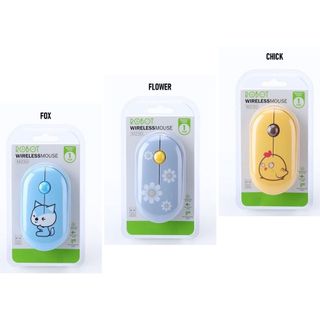 Chuột Tĩnh Âm Không Dây ROBOT M230 - Họa Tiết Hoạt Hình Trẻ Trung - Độ Phân Giải 1600 DPi BenZ Store