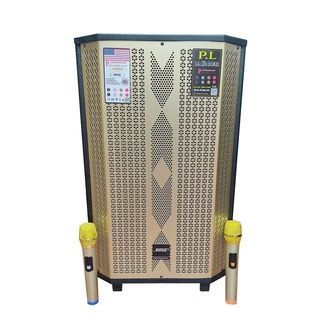 Loa kéo di động X1520 / X1522 Bass 40cm thùng gỗ kèm 2 micro không dây hát karaoke siêu hay thùng 79x51x41cm [BH 6 tháng