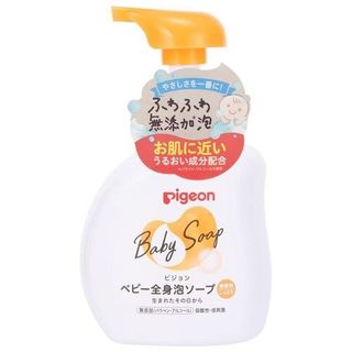 Sữa tắm Pigeon Baby Soap Nhật Bản 500ml Chai vòi xịt (cam) giá sỉ